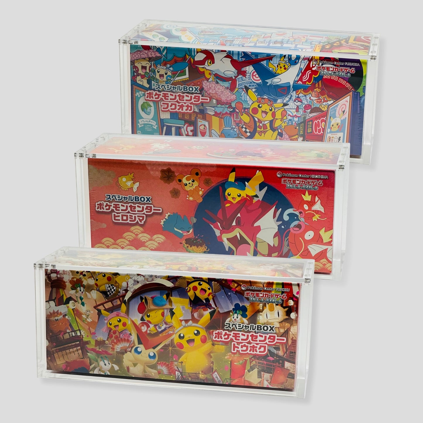 Pokemon Pikachu Hiroshima Slim Fit Acrylic Case With Magnetic Lid