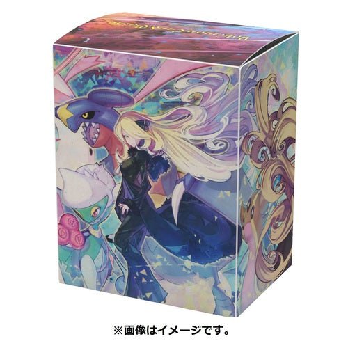 Pokemon Centre Japan Cynthia & Garchomp TCG Deck Box - Artwork Deck Box - TCG Armour -