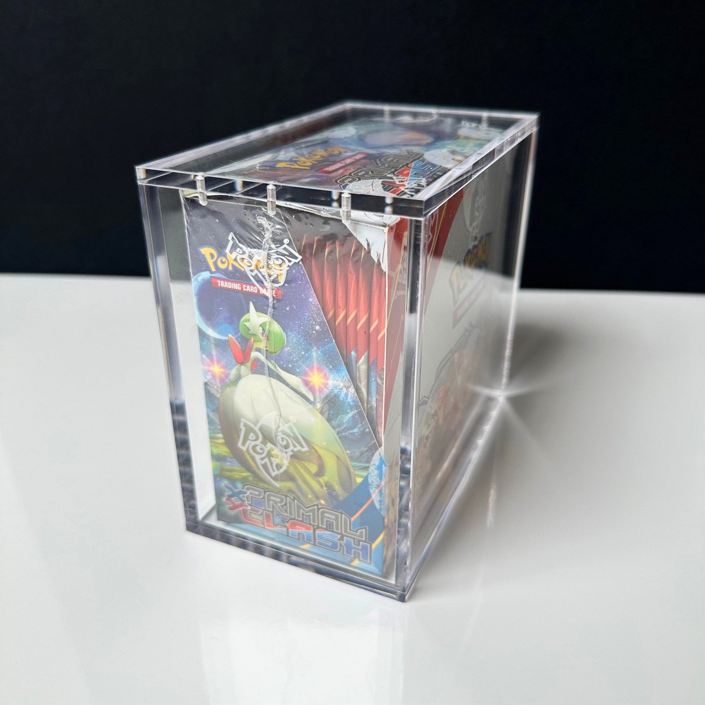 Pokemon Slim Fit Magnetic English Booster Box Acrylic Case - Booster Box Acrylic Case - TCG Armour - ENG - SBB