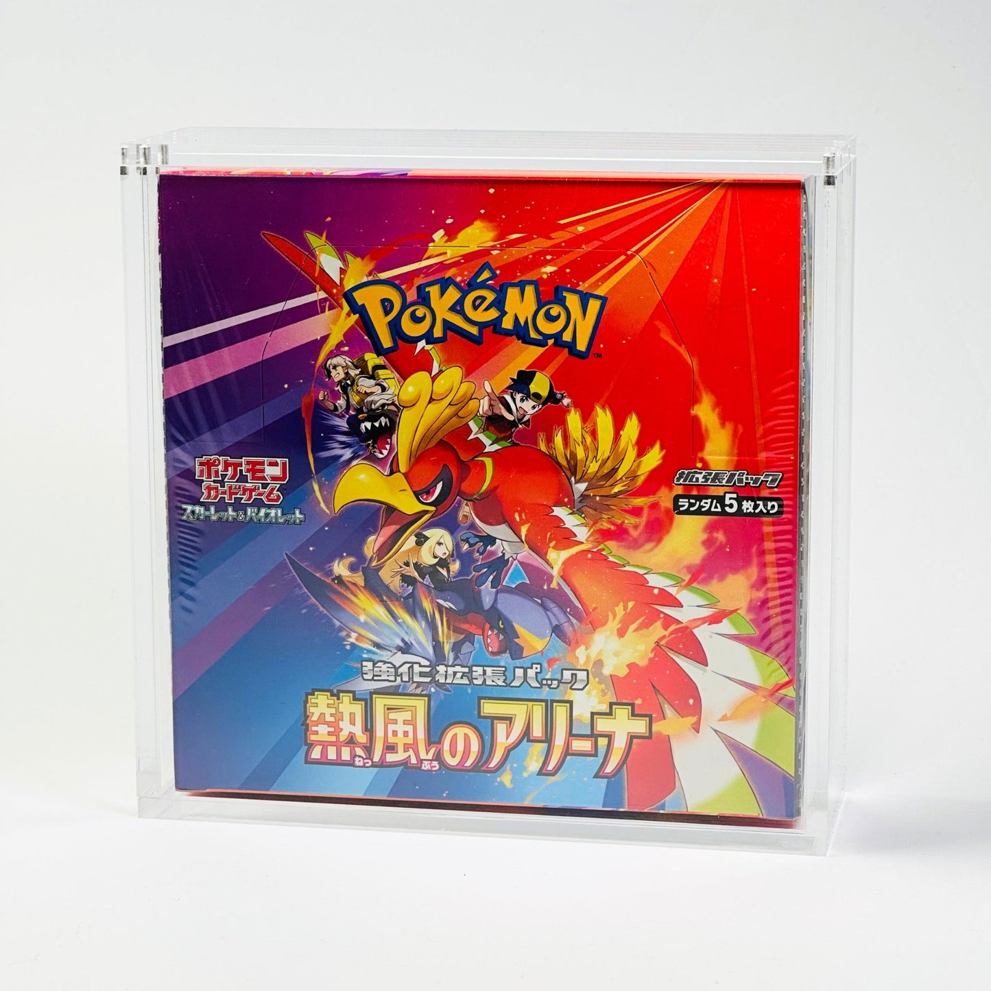 Pokemon TCG Heat Wave Arena SV9a Japanese Booster Box (Sealed) - Japanese Standard Booster Box - TCG Armour - HW-SV9a/ACR