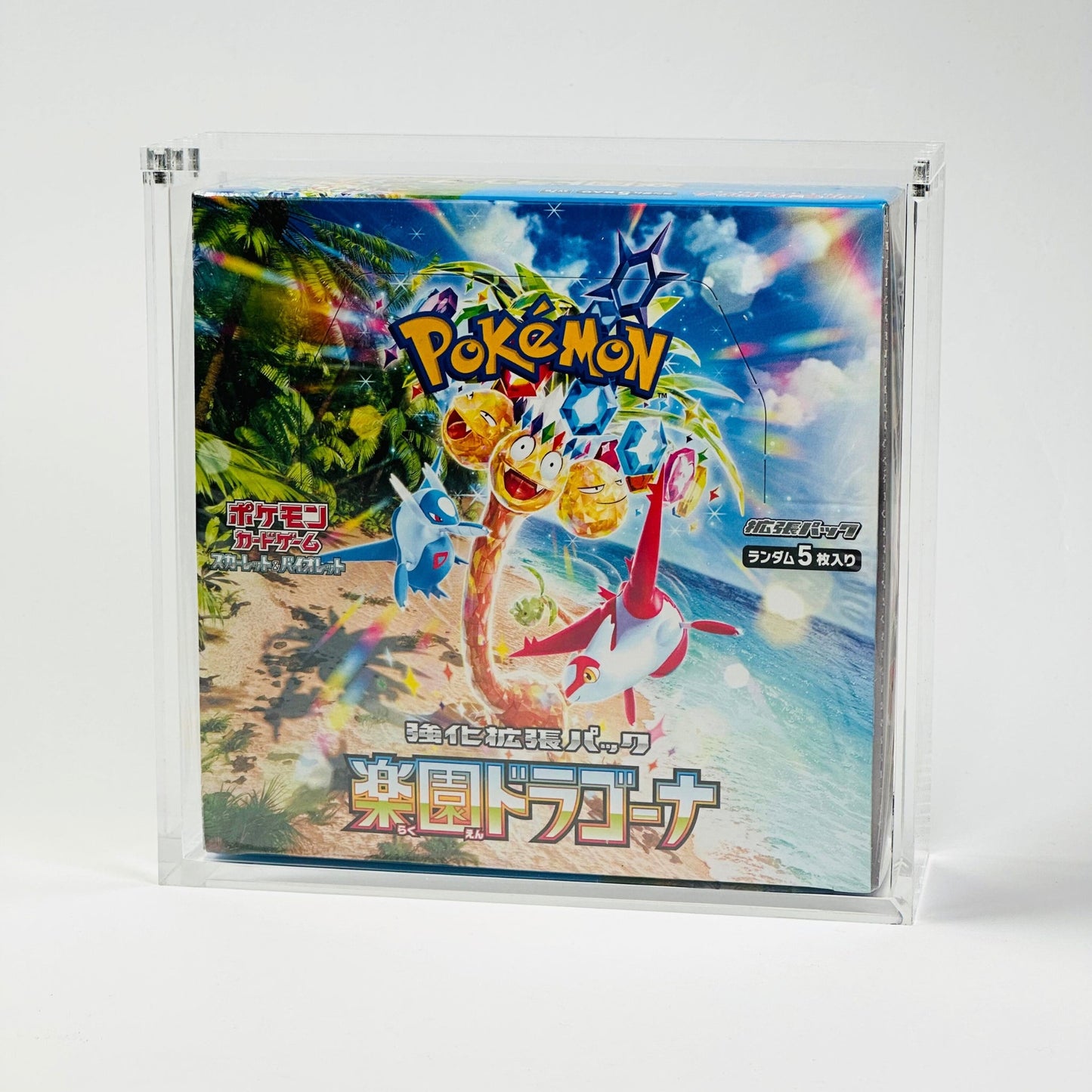 Pokemon TCG Paradise Dragona SV7a Japanese Booster Box (Sealed) - Japanese Standard Booster Box - TCG Armour - PD-SV7a/ACR