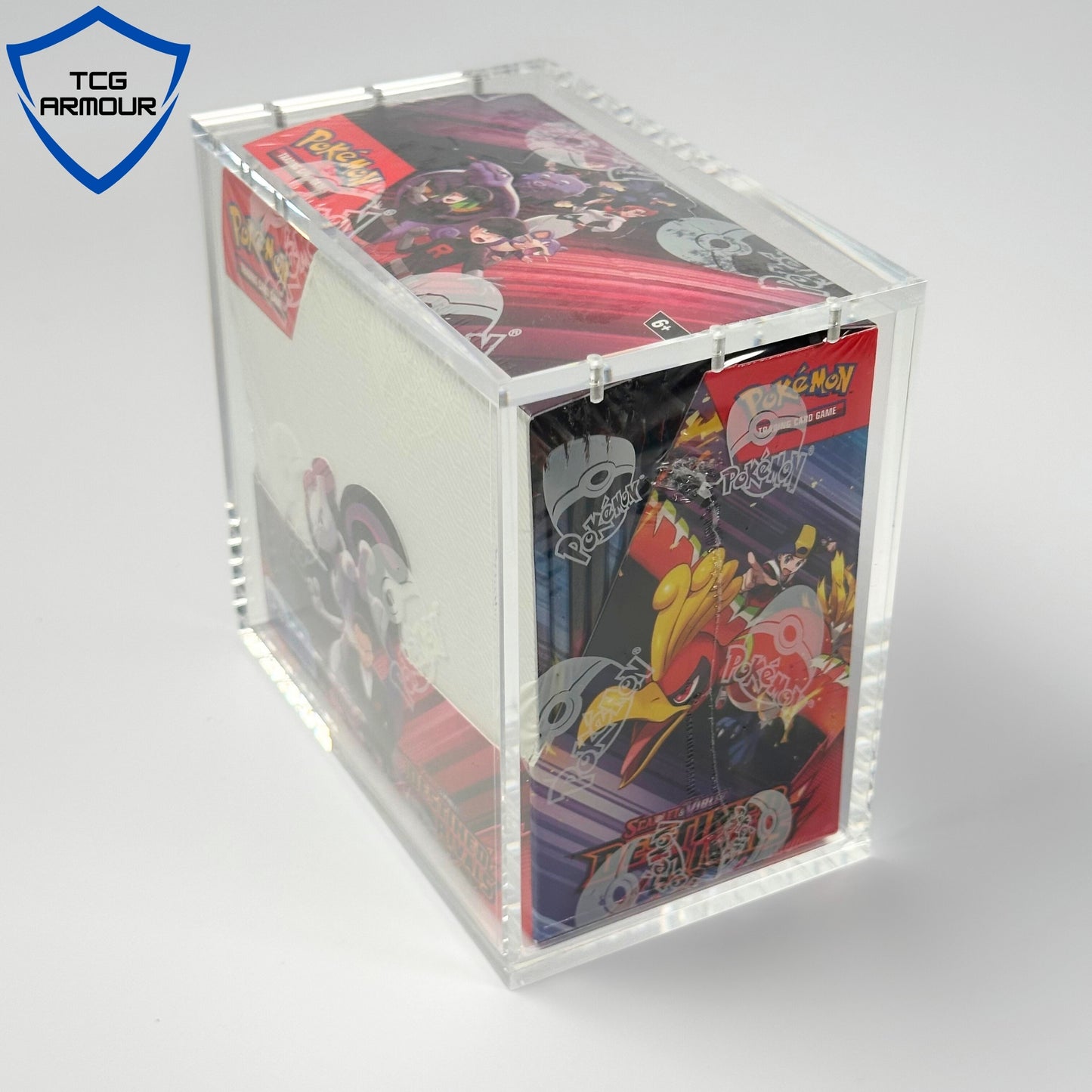 Pokemon Slim Fit English Booster Box Acrylic Case With Magnetic Lid