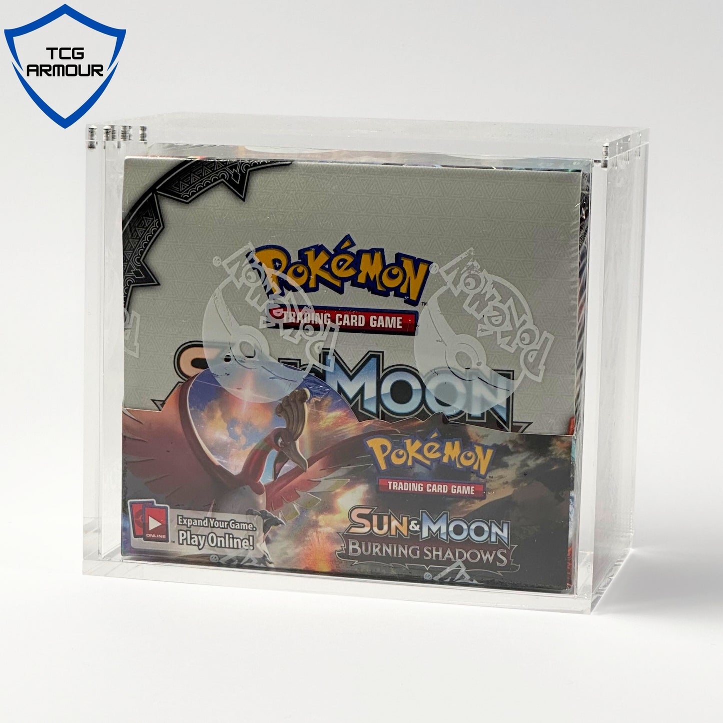 Pokemon Slim Fit English Booster Box Acrylic Case With Magnetic Lid