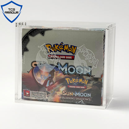 Pokemon Slim Fit English Booster Box Acrylic Case With Magnetic Lid