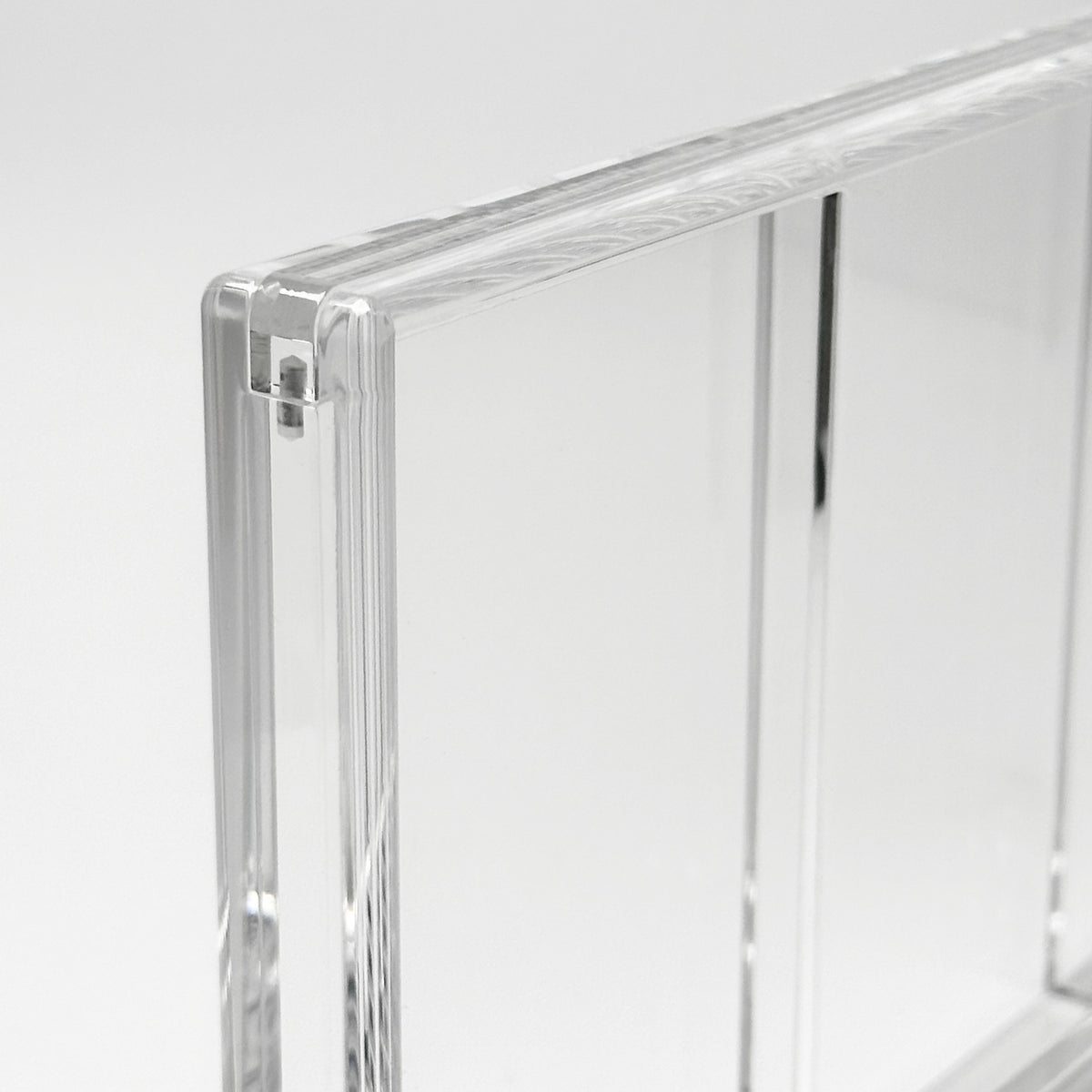 Premium 3 Frame PSA, CGC, TAG Graded Card Acrylic Case With Magnetic Lid