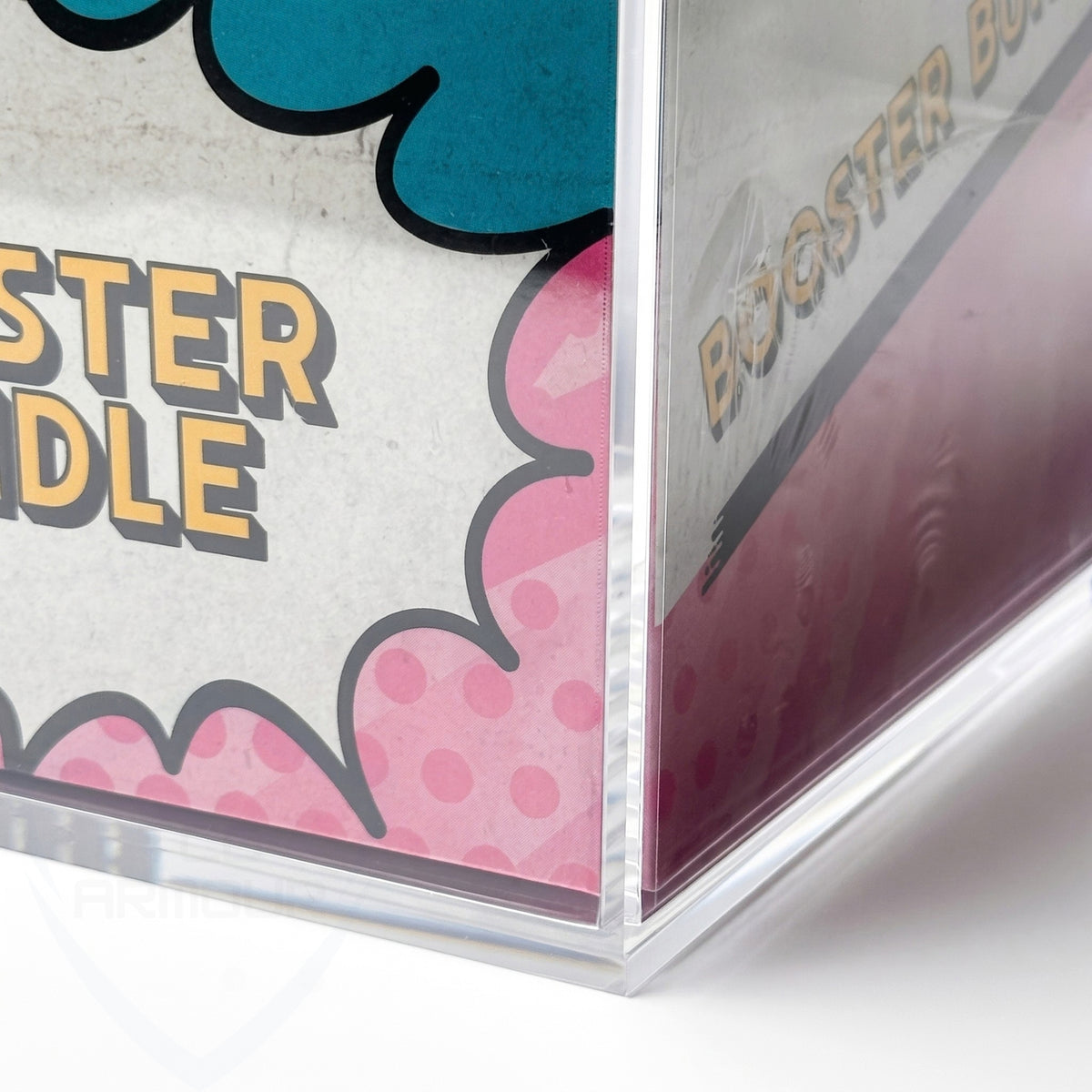 Pokemon New Booster Bundle Display Premium 5+8mm Acrylic Case With Magnetic Lid
