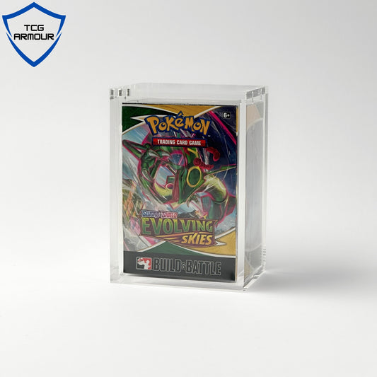 Pokemon Slim Fit Build & Battle Box Acrylic Case With Magnetic Lid