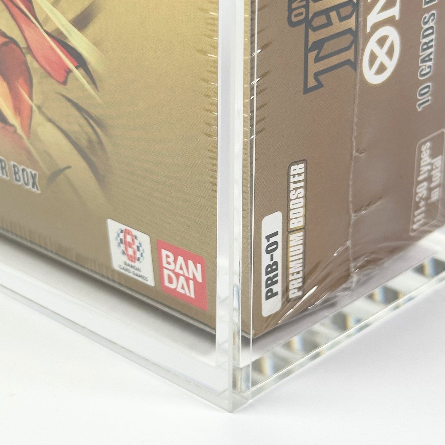 One Piece English PRB - 01/02 Booster Box Acrylic Case With Magnetic Lid - Booster Box Acrylic Case - TCG Armour - OPENG-PRB