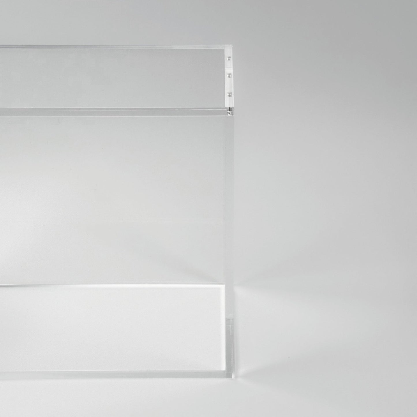 One Piece Slim Fit English OP01 - 2 Booster Box Acrylic Case With Magnetic Lid - Booster Box Acrylic Case - TCG Armour - ENG-OP1BB