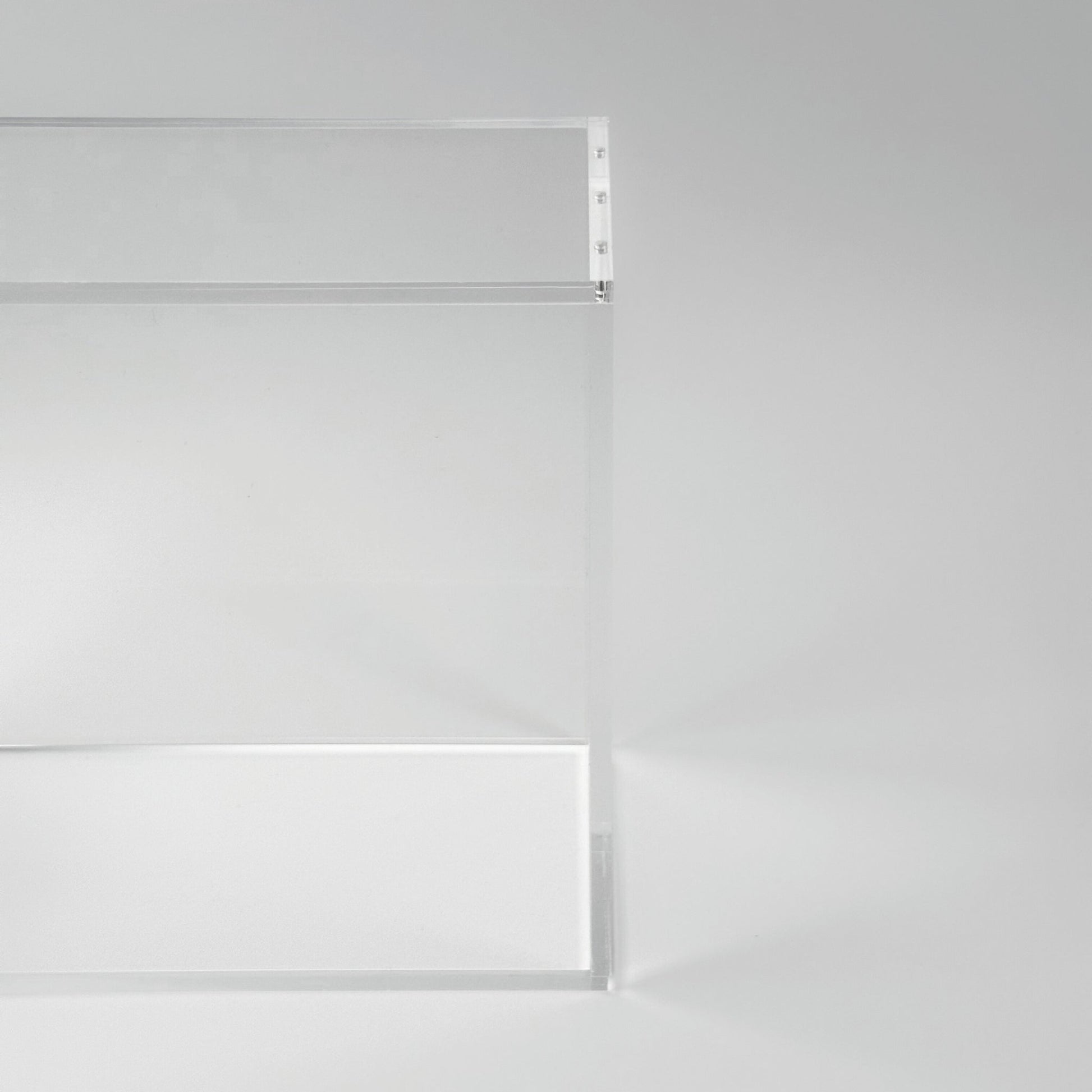 One Piece Slim Fit English OP01 - 2 Booster Box Acrylic Case With Magnetic Lid - Booster Box Acrylic Case - TCG Armour - ENG-OP1BB