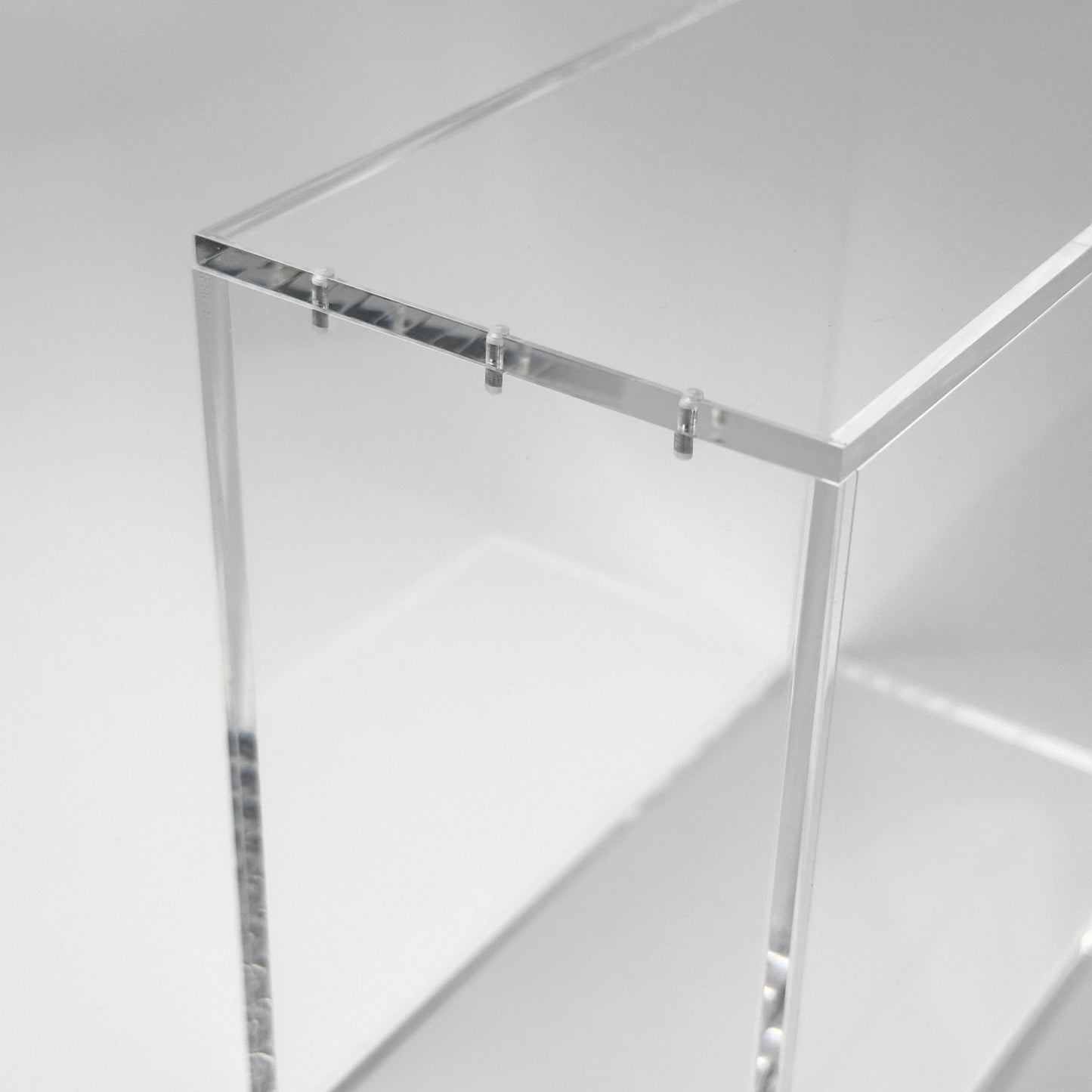 One Piece Slim Fit English OP01 - 2 Booster Box Acrylic Case With Magnetic Lid - Booster Box Acrylic Case - TCG Armour - ENG-OP1BB