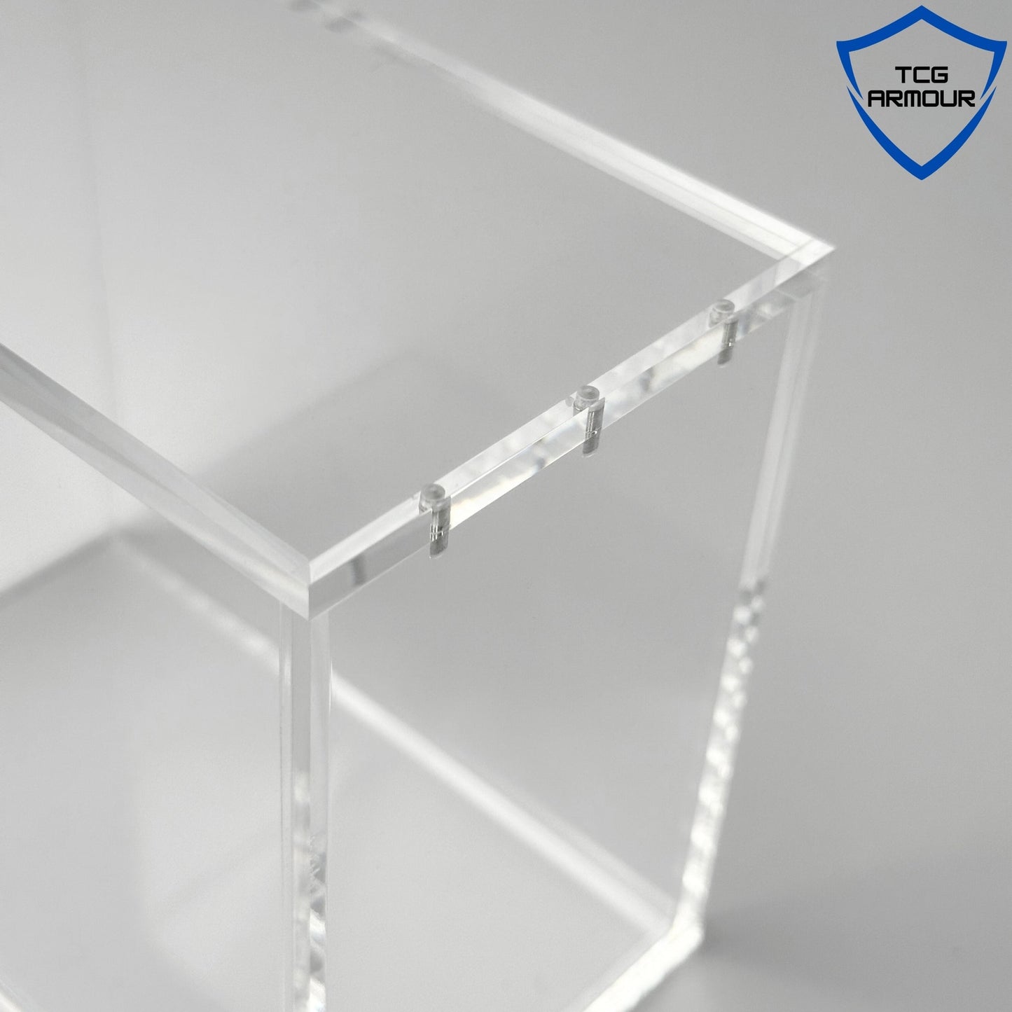 One Piece Slim Fit English OP01 - 2 Booster Box Acrylic Case With Magnetic Lid - Booster Box Acrylic Case - TCG Armour - ENG-OP1BB