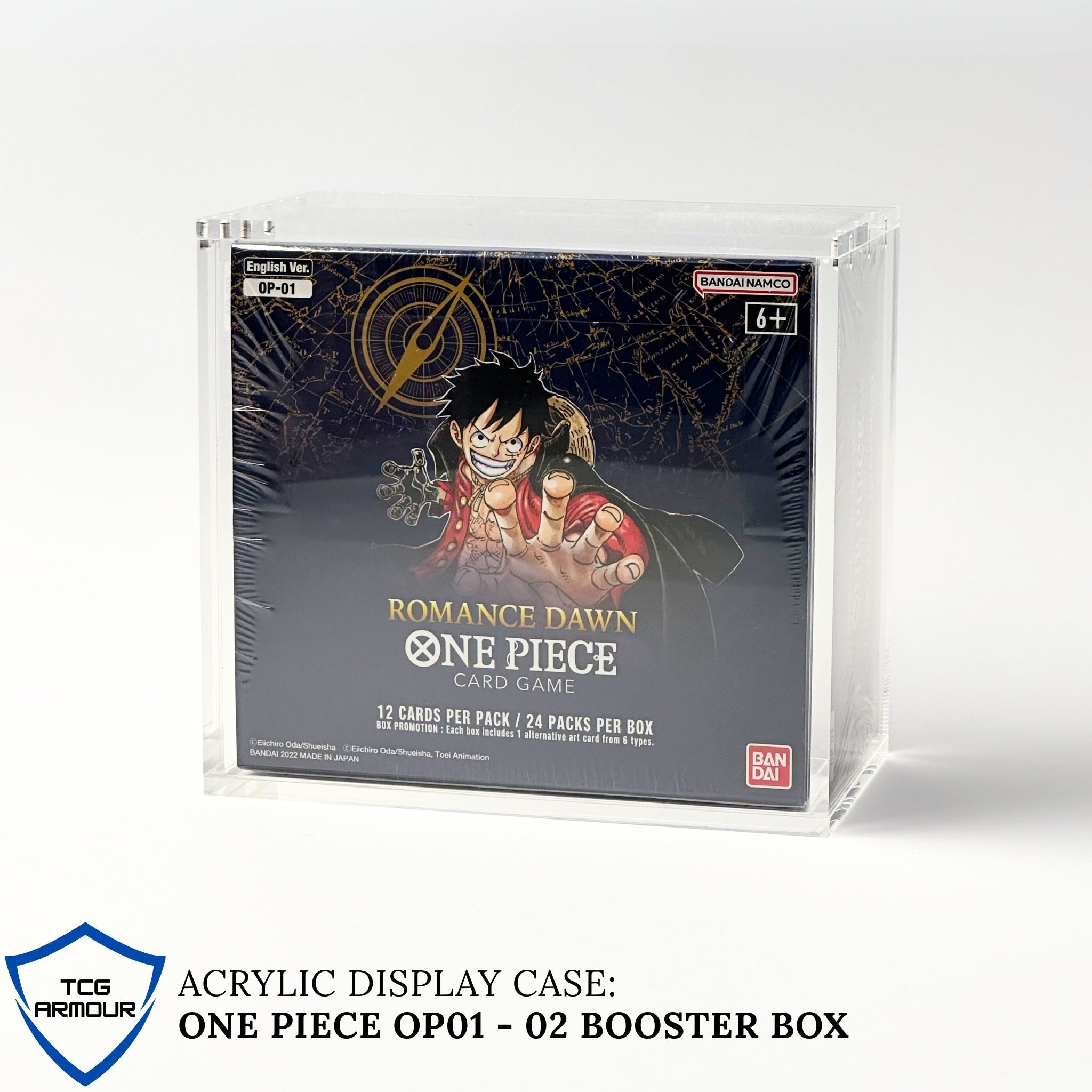 One Piece Slim Fit English OP01 (Blue Bottom) & OP02 Booster Box