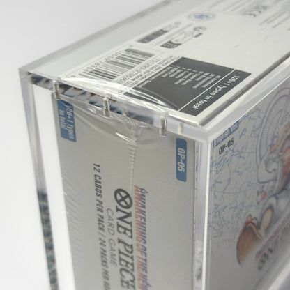 One Piece Slim Fit English OP03 - 12+ Booster Box Acrylic Case With Magnetic Lid - Booster Box Acrylic Case - TCG Armour - ENG-OP3BB