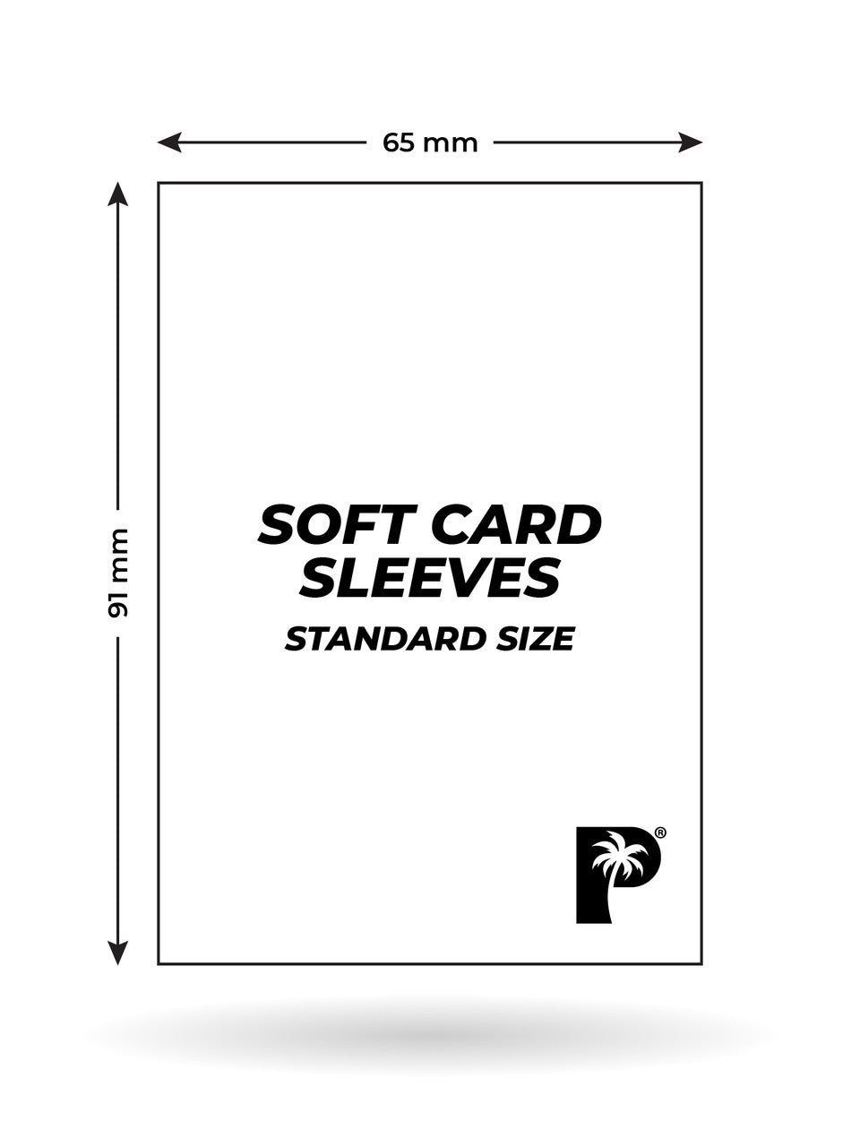 Palms Off Gaming 100pc Standard Soft Card Sleeves - Sleeves - TCG Armour - SCS - ST