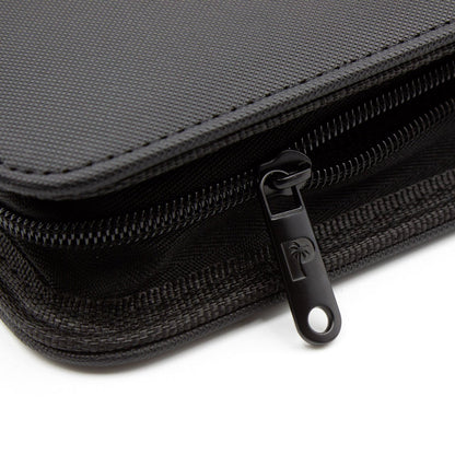 Palms Off Gaming 12 - Pocket Collector's Series Trading Card Zip Binder - Black - Binder File - TCG Armour - ZB - 12 - BLK