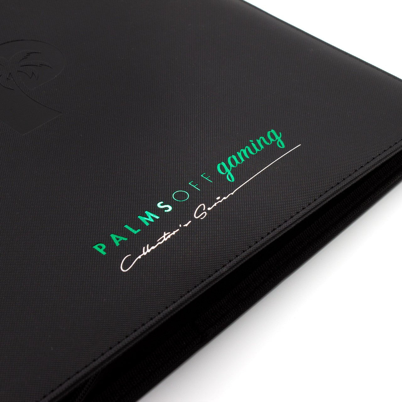 Palms Off Gaming 12 - Pocket Collector's Series Trading Card Zip Binder - Black - Binder File - TCG Armour - ZB - 12 - BLK