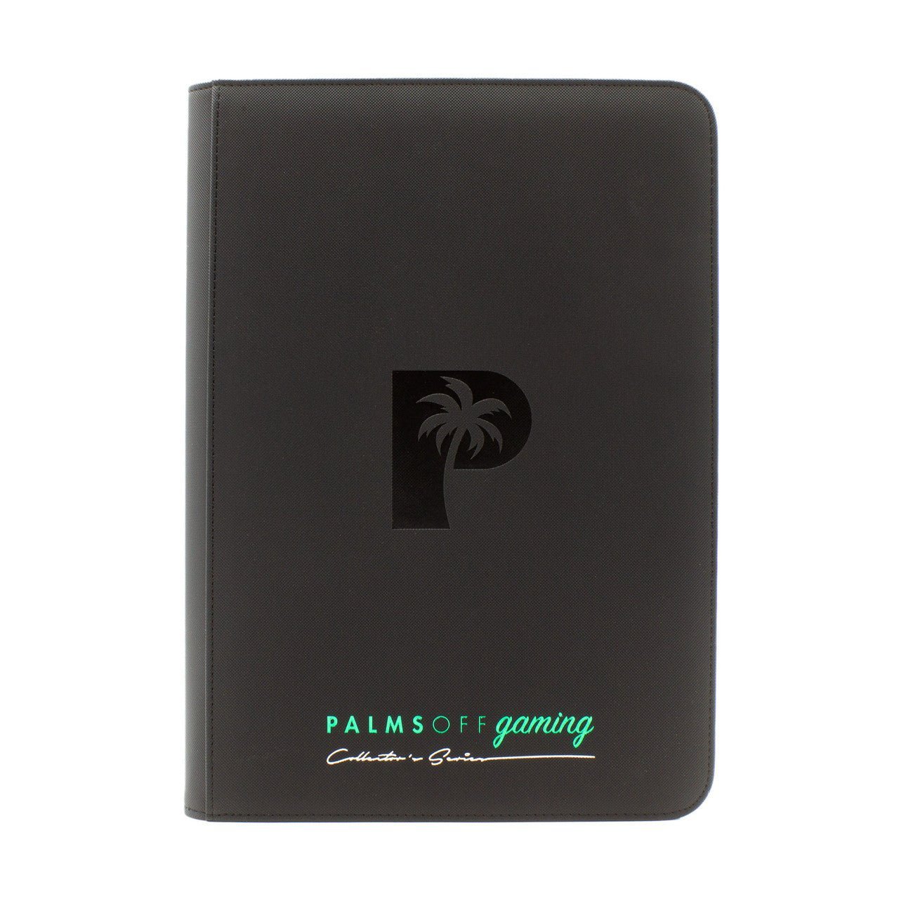 Palms Off Gaming 9 - Pocket Collector's Series Trading Card Zip Binder - Black - Binder File - TCG Armour - ZB - 09 - BLK