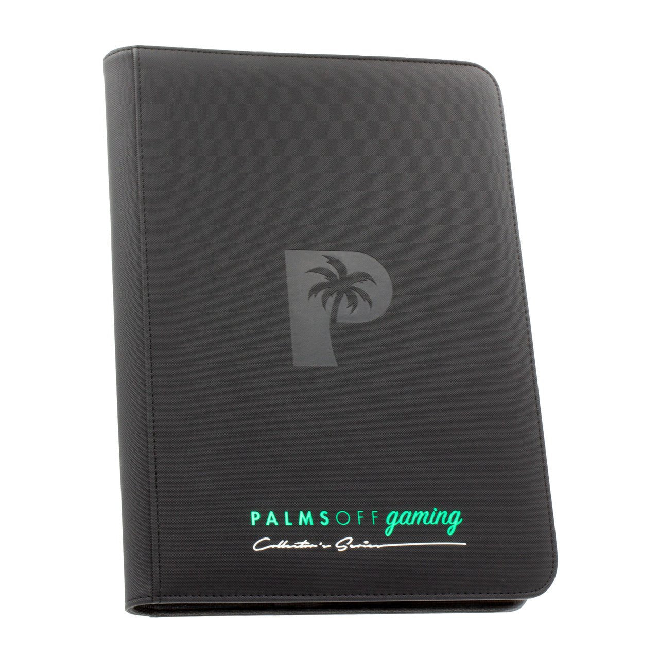 Palms Off Gaming 9 - Pocket Collector's Series Trading Card Zip Binder - Black - Binder File - TCG Armour - ZB - 09 - BLK