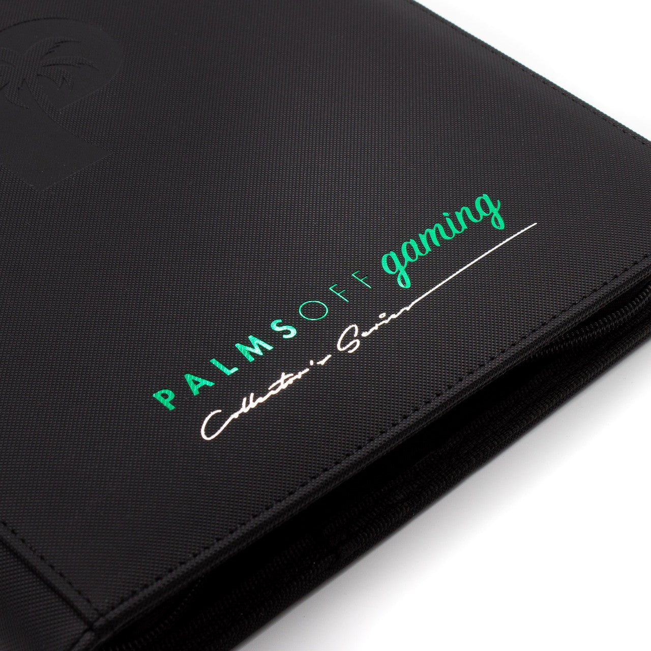Palms Off Gaming 9 - Pocket Collector's Series Trading Card Zip Binder - Black - Binder File - TCG Armour - ZB - 09 - BLK