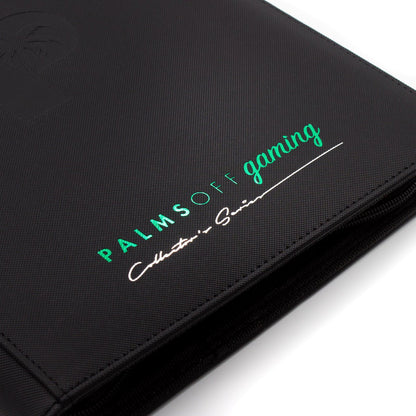 Palms Off Gaming 9 - Pocket Collector's Series Trading Card Zip Binder - Black - Binder File - TCG Armour - ZB - 09 - BLK