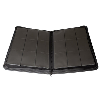 Palms Off Gaming 9 - Pocket Collector's Series Trading Card Zip Binder - Black - Binder File - TCG Armour - ZB - 09 - BLK