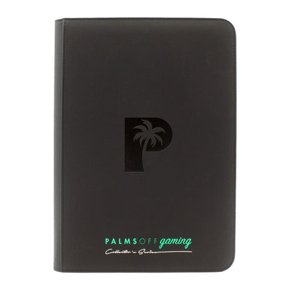 Palms Off Gaming 9 - Pocket Top Loader Collector's Series Trading Card Zip Binder - Binder File - TCG Armour - ZB - TOP