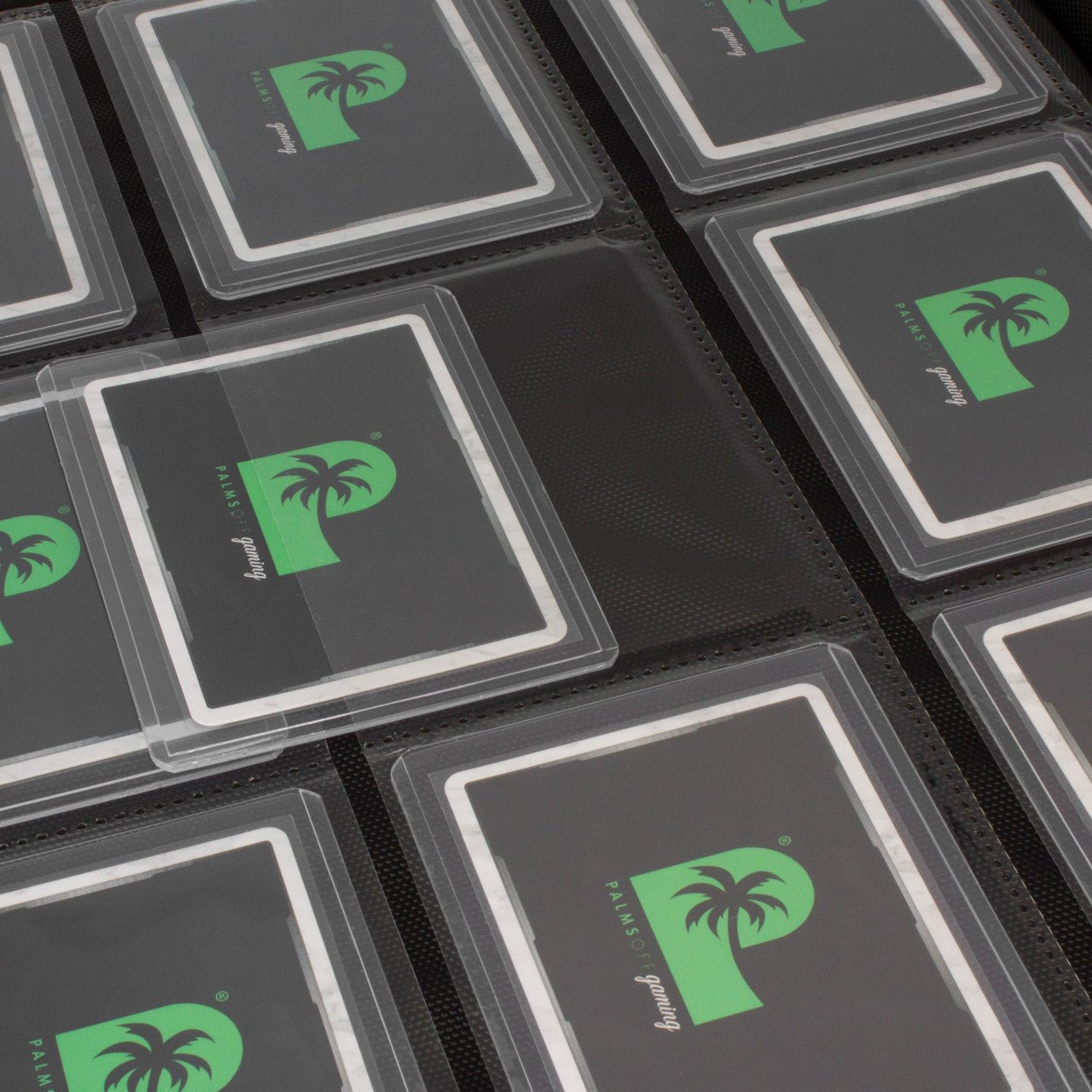 Palms Off Gaming 9 - Pocket Top Loader Collector's Series Trading Card Zip Binder - Binder File - TCG Armour - ZB - TOP