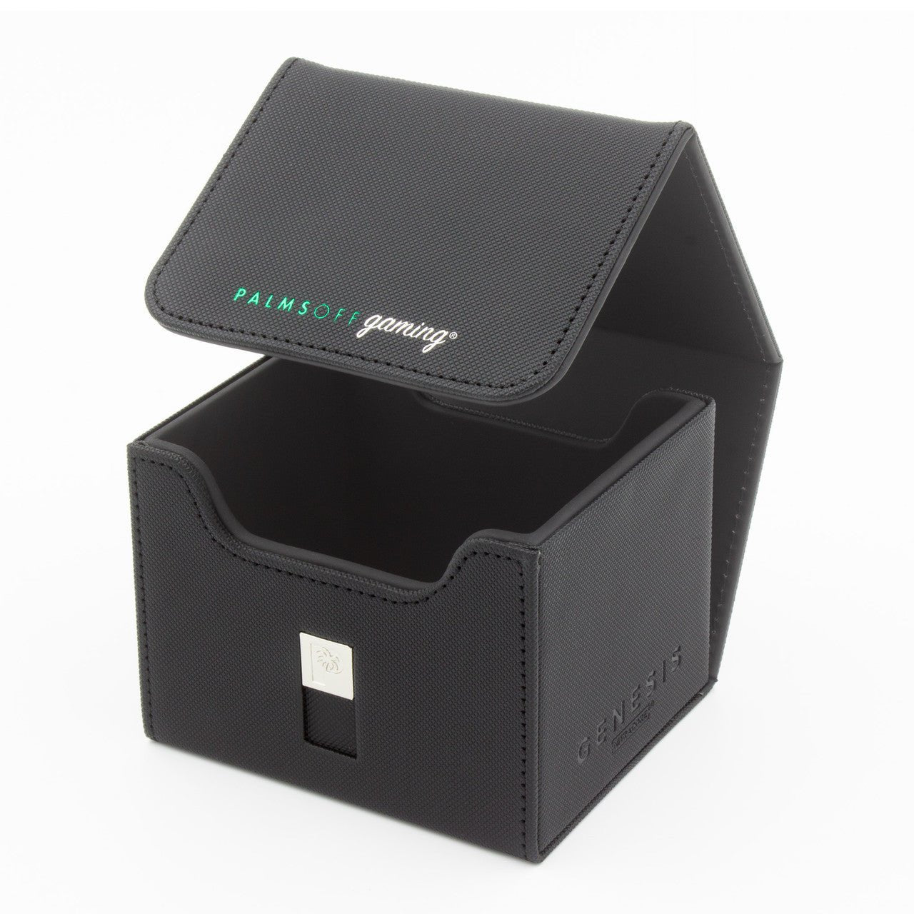 Palms Off Gaming Genesis Deck Box - Black - Deck Box - TCG Armour - DB - G - BLK