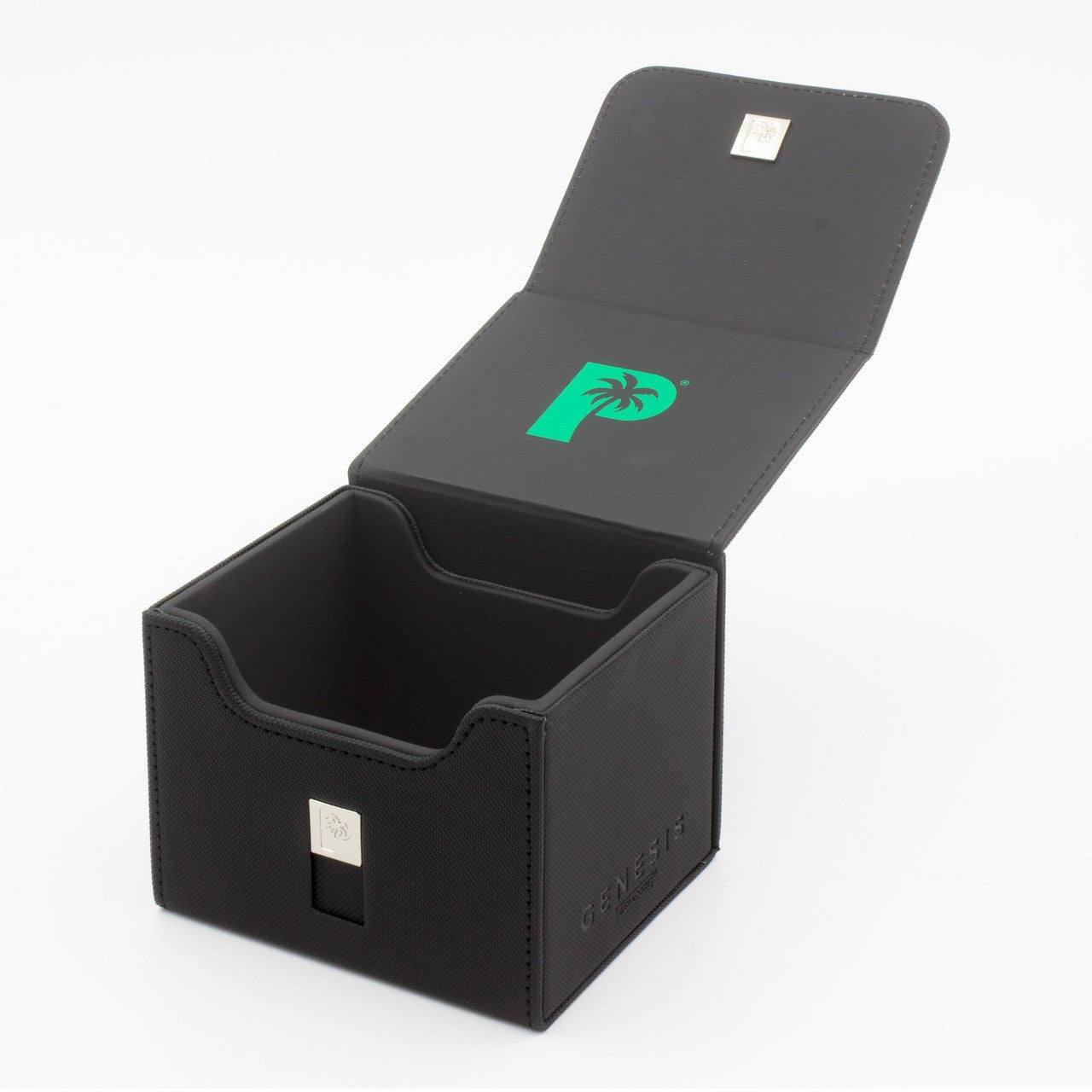 Palms Off Gaming Genesis Deck Box - Black - Deck Box - TCG Armour - DB - G - BLK