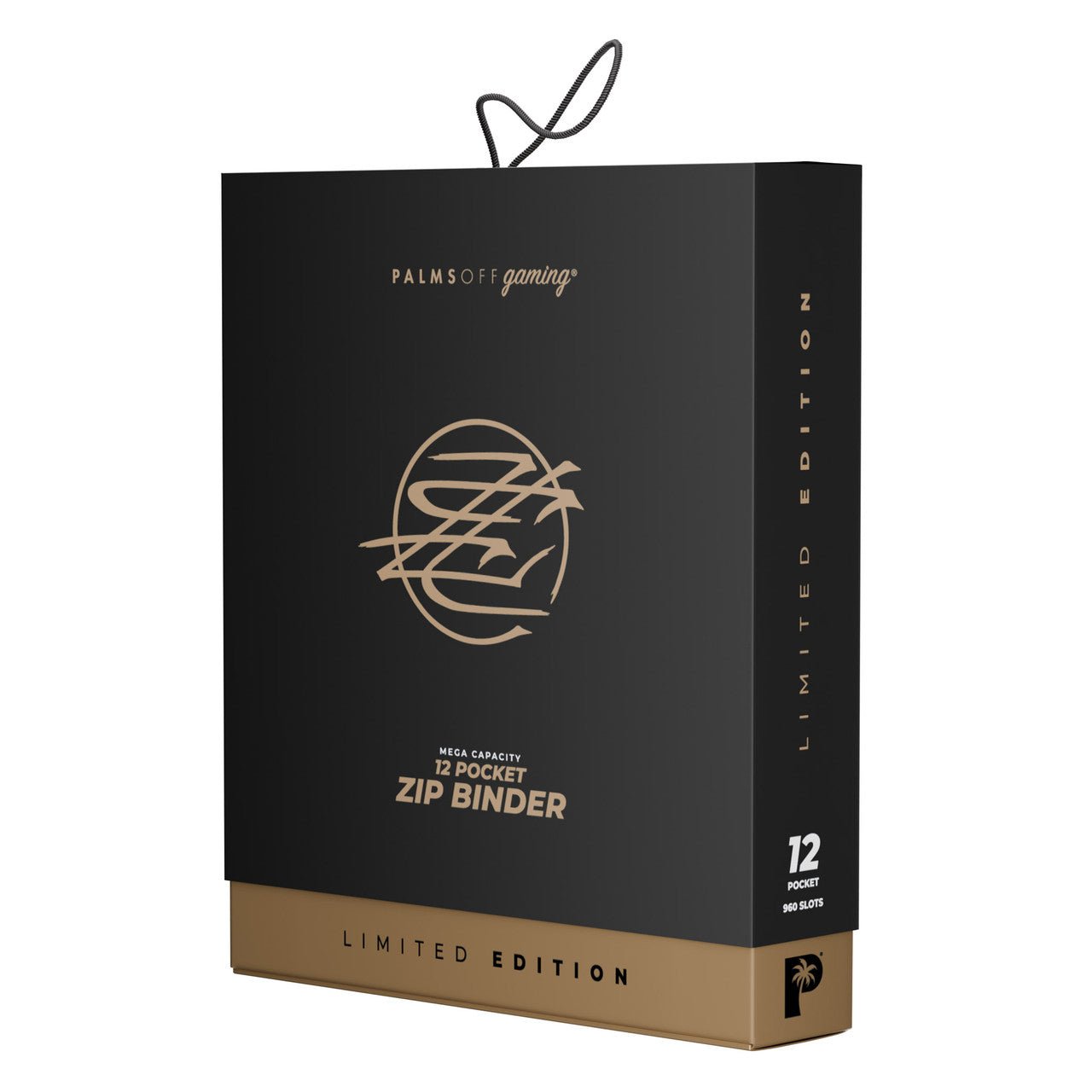 Palms Off Gaming MEGA Capacity 960 Slot 12 - Pocket Trading Card Zip Binder - Binder File - TCG Armour - LE24 - 12
