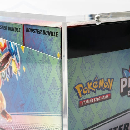 Pokemon Booster Bundle Display Premium 5+8mm Acrylic Case With Magnetic Lid - Booster Bundle Acrylic Case - TCG Armour - BBDISP-OLD