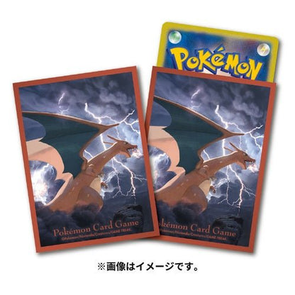 Pokemon Centre Japan Charizard vs Rayquaza 64 TCG Sleeves - Artwork Sleeves - TCG Armour - 