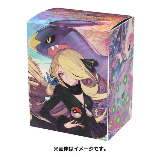 Pokemon Centre Japan Cynthia & Garchomp TCG Deck Box - Artwork Deck Box - TCG Armour - 