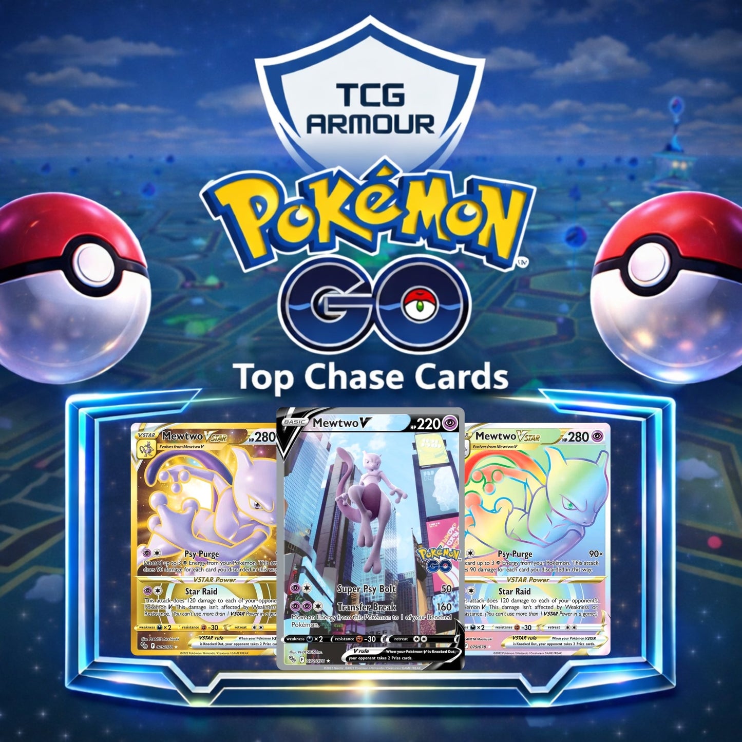 Pokemon Go TCG S10b Japanese Booster Box (Sealed) - Japanese Special Set Booster Box - TCG Armour - GO-S10b