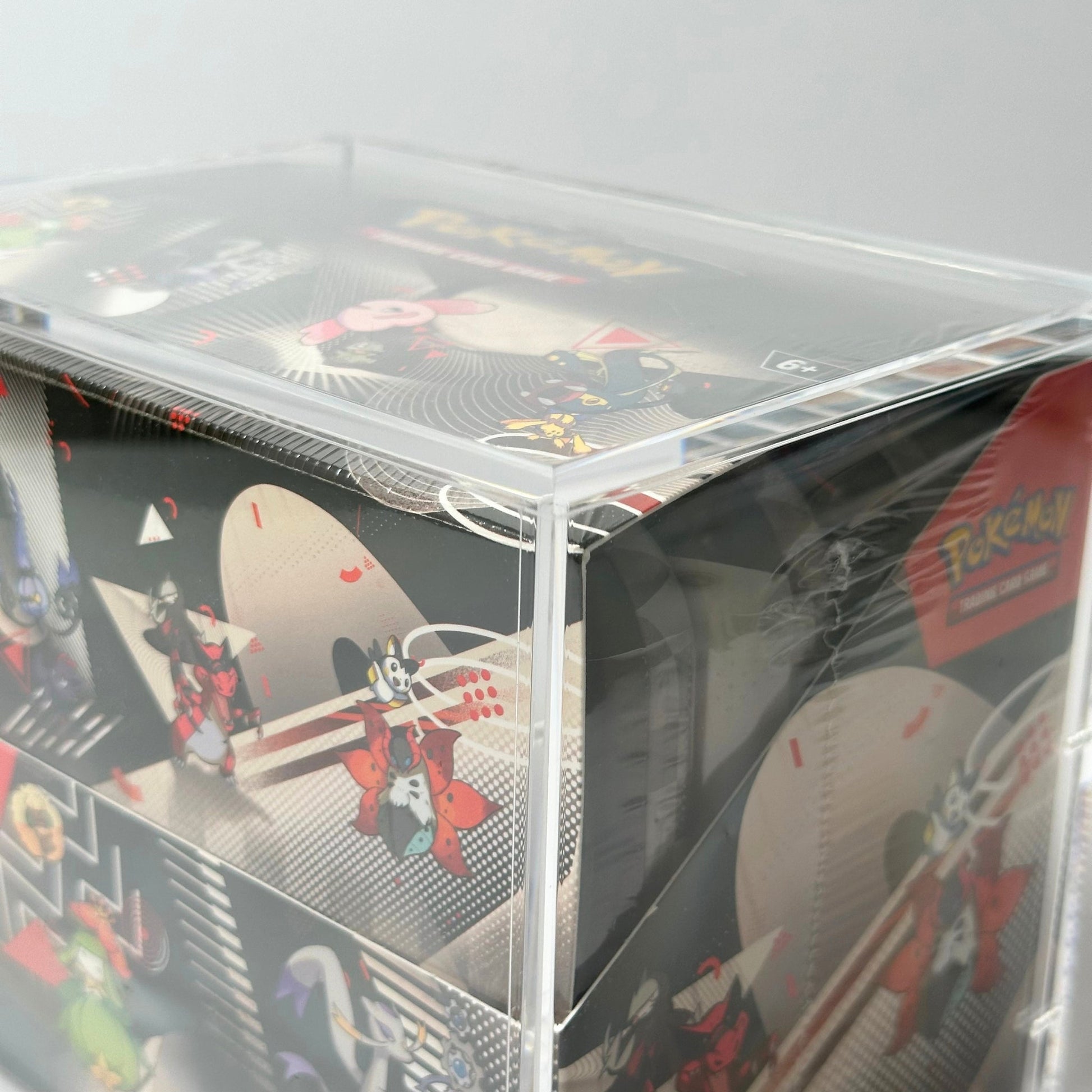 Pokemon Mini Tin Display Slim Fit Acrylic Case With Magnetic Lid - Poncho Acrylic Case - TCG Armour - MINI-TIN-8