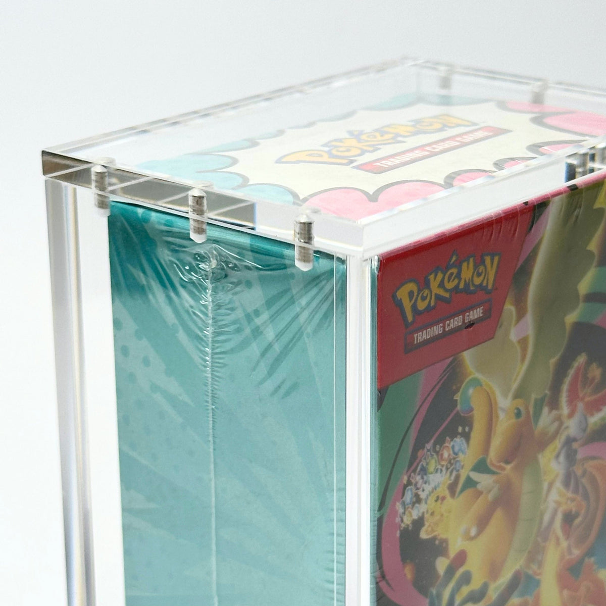 Pokemon New AH+ Single Booster Bundle Acrylic Case With Magnetic Lid - Booster Bundle Acrylic Case - TCG Armour - 