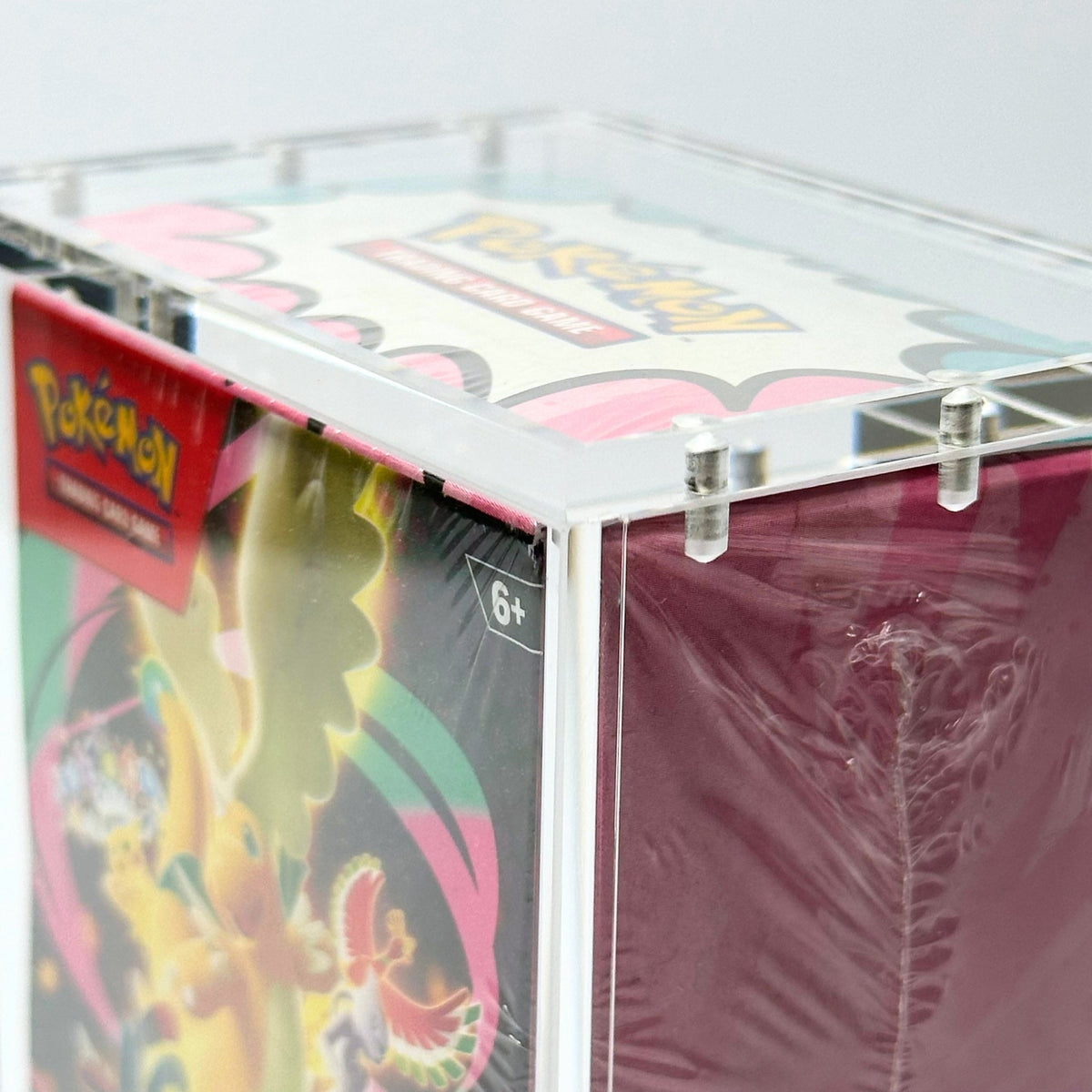 Pokemon New AH+ Single Booster Bundle Acrylic Case With Magnetic Lid - Booster Bundle Acrylic Case - TCG Armour - 
