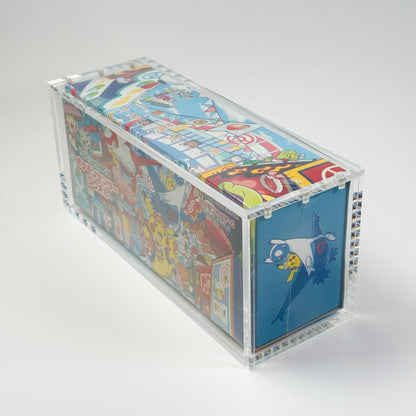 Pokemon Pikachu Fukuoka Slim Fit Acrylic Case With Magnetic Lid - Poncho Acrylic Case - TCG Armour - PONCHO-SB