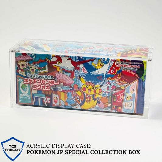 Pokemon Pikachu Fukuoka Slim Fit Acrylic Case With Magnetic Lid - Poncho Acrylic Case - TCG Armour - PONCHO-SB