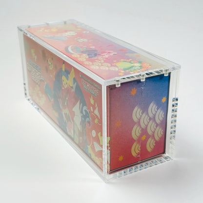 Pokemon Pikachu Hiroshima Slim Fit Acrylic Case With Magnetic Lid - Poncho Acrylic Case - TCG Armour - PONCHO-SB