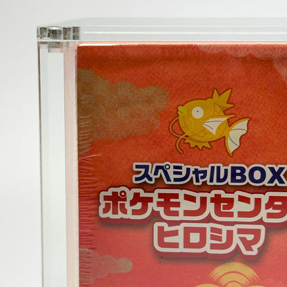 Pokemon Pikachu Hiroshima Slim Fit Acrylic Case With Magnetic Lid - Poncho Acrylic Case - TCG Armour - PONCHO-SB