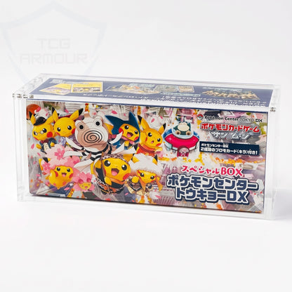 Pokemon Pikachu Hiroshima Slim Fit Acrylic Case With Magnetic Lid - Poncho Acrylic Case - TCG Armour - PONCHO-SETOF3