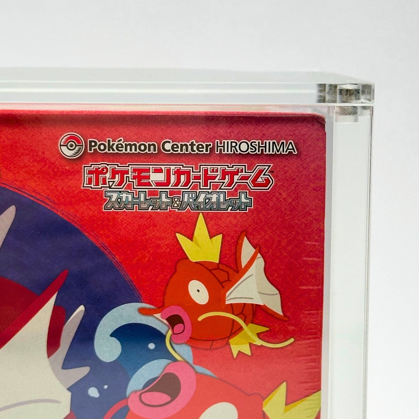 Pokemon Pikachu Hiroshima Slim Fit Acrylic Case With Magnetic Lid - Poncho Acrylic Case - TCG Armour - PONCHO-SB