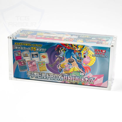 Pokemon Pikachu Hiroshima Slim Fit Acrylic Case With Magnetic Lid - Poncho Acrylic Case - TCG Armour - PONCHO-SETOF3