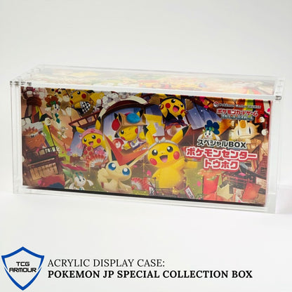 Pokemon Pikachu Tohoku Slim Fit Acrylic Case With Magnetic Lid - Poncho Acrylic Case - TCG Armour - PONCHO-SB