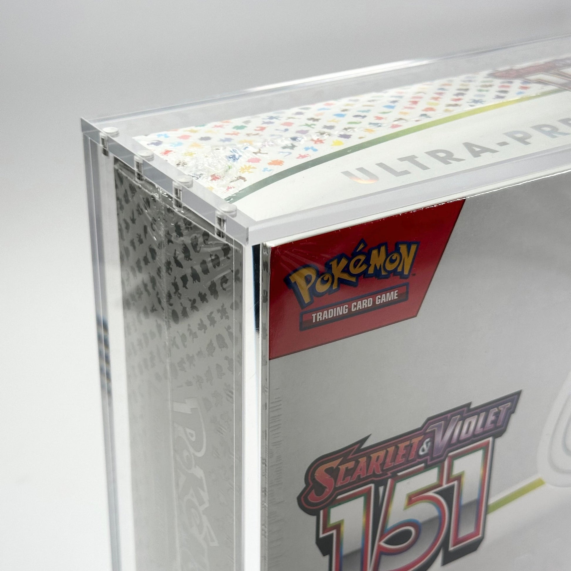 Pokemon Slim Fit 151 Ultra Premium Collection Acrylic Case With Magnetic Lid - Ultra Premium Collection Acrylic Case - TCG Armour - 