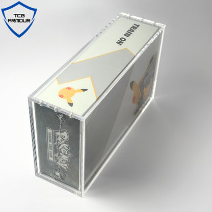 Pokemon Slim Fit 25th Anniversary Ultra Premium Collection Acrylic Case With Magnetic Lid - Ultra Premium Collection Acrylic Case - TCG Armour - ENG-151UPC