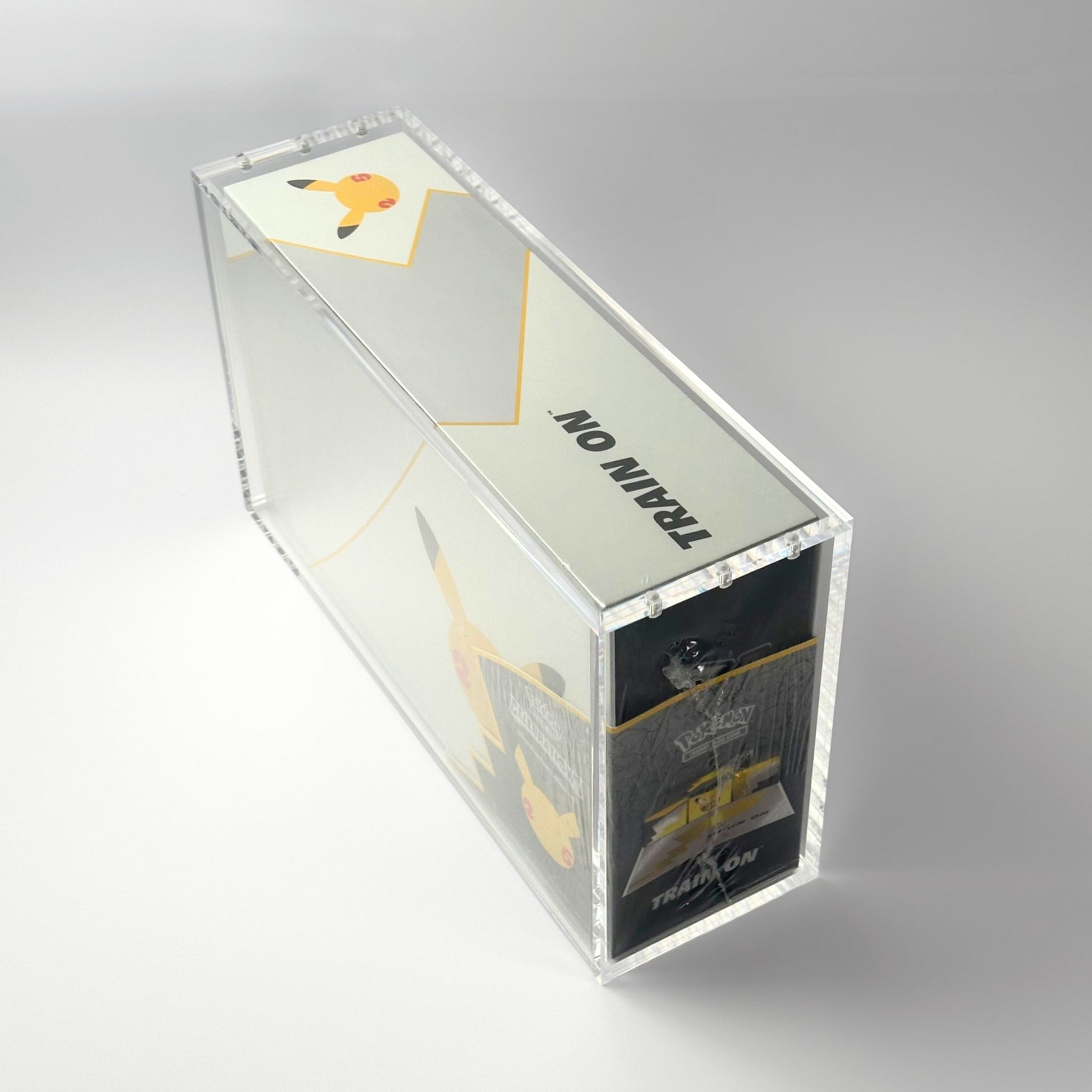 Pokemon Slim Fit 25th Anniversary Ultra Premium Collection Acrylic Case With Magnetic Lid - Ultra Premium Collection Acrylic Case - TCG Armour - ENG-151UPC