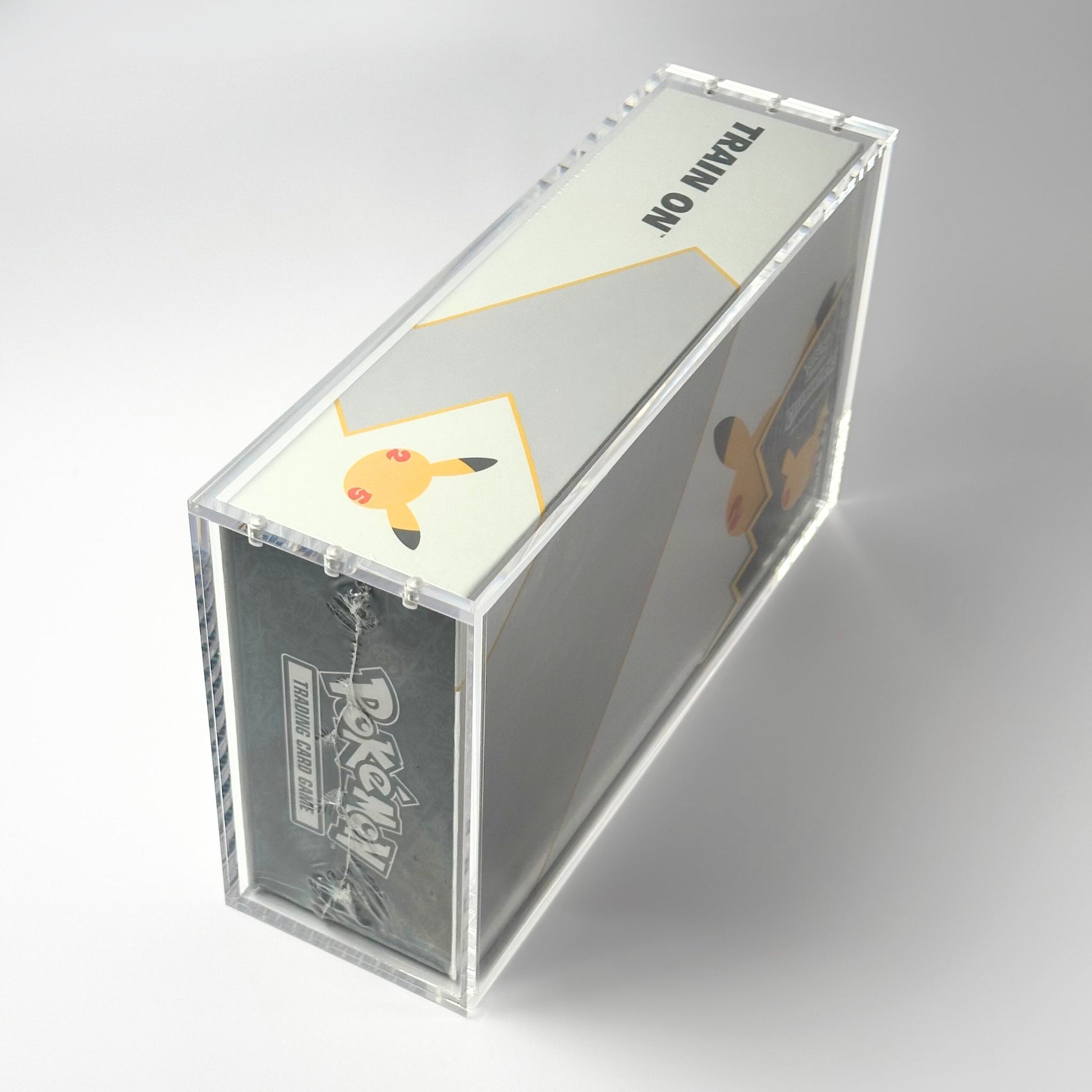 Pokemon Slim Fit 25th Anniversary Ultra Premium Collection Acrylic Case With Magnetic Lid - Ultra Premium Collection Acrylic Case - TCG Armour - ENG-151UPC